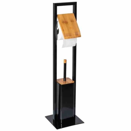 ZESTAW WC CZARNY + BAMBOO 391913 HOM-10004