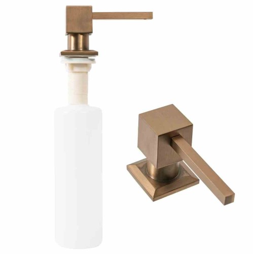 DOZOWNIK DO MYDŁA KWADRAT MIEDŹ 330 ML BAT-05013