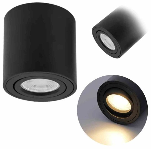 LAMPA 322117 SPOT LED CZARNY OSW-08800
