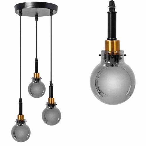 LAMPA APP1125-3CP BLACK GOLD OSW-40600