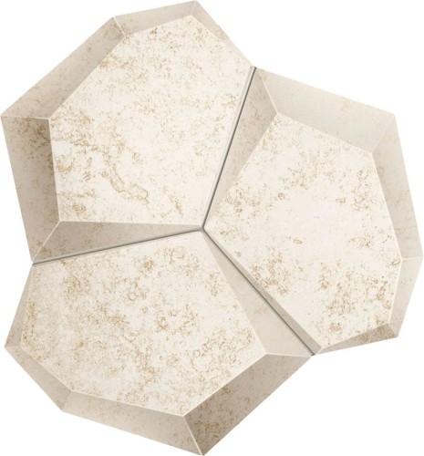Mozaika ścienna Alabaster Shine White 21x19 Gat.1
