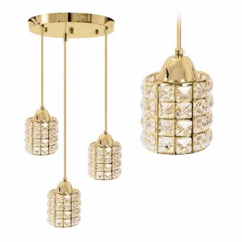LAMPA APP726-3CRP GOLD OSW-08746