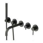 Y bateria wannowa 5-otworowa podtynkowa Y1237/1GR