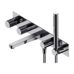 CONTOUR bateria wannowa 5-otworowa podtynkowa CT8037/1CR