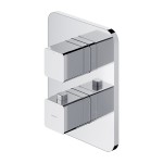 PARMA termostatyczna bateria prysznicowo-wannowa podtynkowa PM7436CR