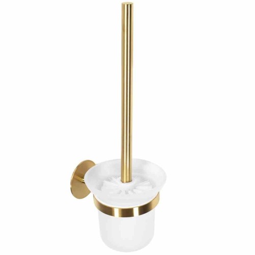 322222B SZCZOTKA WC ZŁOTY REA-77032
