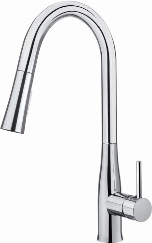 Deante Bateria kuchenna z wyciąganą wylewką BDH_072M