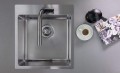 Deante Bateria kuchenna z wyciąganą wylewką BQS_B730