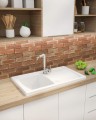 Deante Zlewozmywak ceramiczny 1-komorowy z ociekaczem ZCL_611N