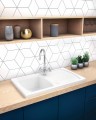 Deante Zlewozmywak ceramiczny 1-komorowy z ociekaczem ZCL_611N