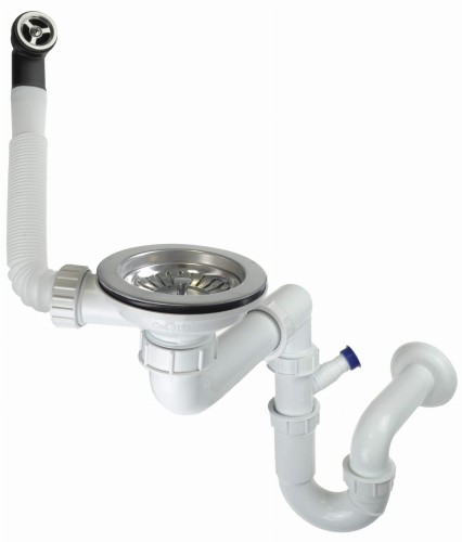 Deante Syfon do zlewozmywaka granitowego 1-komorowego - Space-Saver ZXY_9949