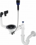Deante Syfon do zlewozmywaka granitowego 1-komorowego - Space-Saver ZXY_N972