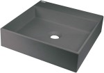 Deante Umywalka granitowa stawiana na blat - 400x400 mm CQR_TU4S