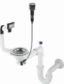 Deante Syfon do zlewozmywaka granitowego 1-komorowego - Space-Saver ZXY_9982