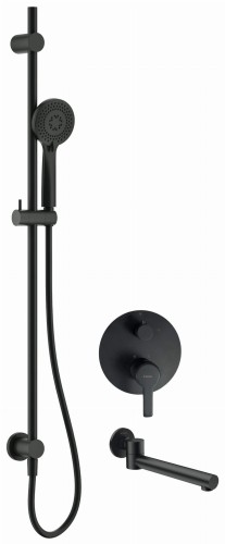 Deante Zestaw prysznicowy podtynkowy z wylewką wannową NAC_N9QA