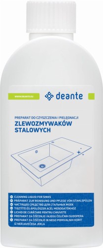 Deante Preparat do czyszczenia i pielęgnacji zlewozmywaków stalowych - 250 ml ZZZ_000P