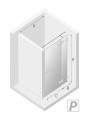 New Trendy Drzwi Wnękowe Eventa 1D P 90X200 Czyste 8mm Active Shield 2 0  EXK-0131