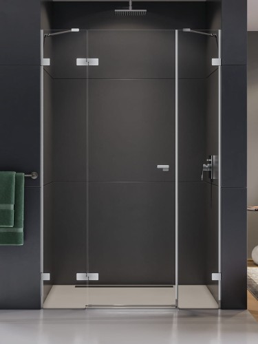 New Trendy Nz4 Drzwi Wnękowe Eventa Plus 1D L 130X200 Czyste 8mm Active Shield 2 0  EXK-4462