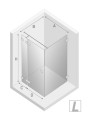 New Trendy Kabina Eventa 1D Kwadratowa L 80X80X200 Czyste 8mm Active Shield 2 0  EXK-0128 EXK-0139