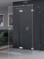 New Trendy Kabina Eventa 1D Prostokątna Przyścienna P 90X100X200 Czyste 8mm Active Shield 2 0  EXK-0181