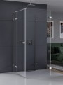 New Trendy Kabina Eventa 1D Prostokątna Przyścienna L 80X90X200 Czyste 8mm Active Shield 2 0  EXK-0200