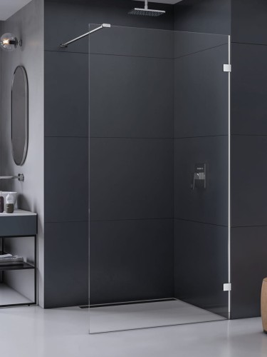 New Trendy Nz4 Kabina Eventa Walk-In U 60X200 Czyste 8mm Active Shield 2 0  EXK-4616