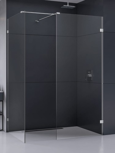 New Trendy Kabina Eventa Walk-In U 120X100X200 Czyste 8mm Active Shield 2 0  EXK-4659