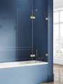 New Trendy Nz4 Parawan Nawannowy Avexa Gold Brushed 1D L 110X150 Czyste 6mm Active Shield 2 0  EXK-2012