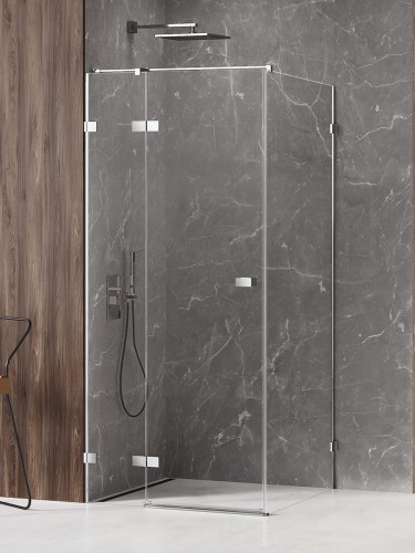 New Trendy Kabina Avexa  1D Prostokątna L 90X100X200 Czyste 6mm Active Shield 2 0  EXK-1473