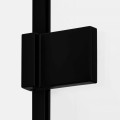 New Trendy Drzwi Wnękowe Avexa Black 1D P 120X200 Czyste 6mm Active Shield 2 0  EXK-1555