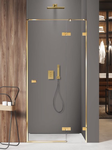 New Trendy Drzwi Wnękowe Avexa Gold Shine 1D P 80X200 Czyste 6mm Active Shield 2 0  EXK-1631