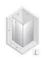New Trendy Kabina Avexa Gold Shine 1D Prostokątna L 80X100X200 Czyste 6mm Active Shield 2 0  EXK-1650