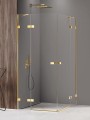 New Trendy Kabina Avexa Gold Shine 2D Prostokątna  120X80X200 Czyste 6mm Active Shield 2 0  EXK-1704