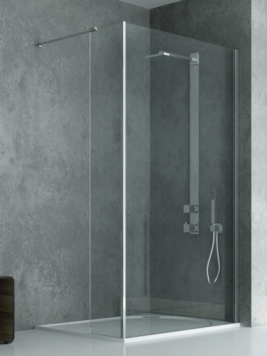 New Trendy Nz4 Kabina New Modus Ścianka U 60X200 Czyste 8mm Active Shield 2 0  EXK-5468