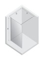 New Trendy Nz4 Kabina New Modus Black Walk-In U 150X200 Czyste 8mm Active Shield 2 0  EXK-1922
