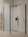 New Trendy Kabina New Modus Black Ścianka U 110X200 Czyste 8mm Active Shield 2 0  EXK-0067