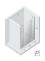 New Trendy Nz2 Drzwi Wnękowe Reflexa 1D P 110X200 Czyste 6mm Active Shield 2 0  EXK-1285 EXK-0001