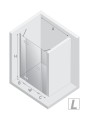 New Trendy Nz2 Drzwi Wnękowe Reflexa 1D L 170X200 Czyste 6mm Active Shield 2 0  EXK-1212 EXK-0004