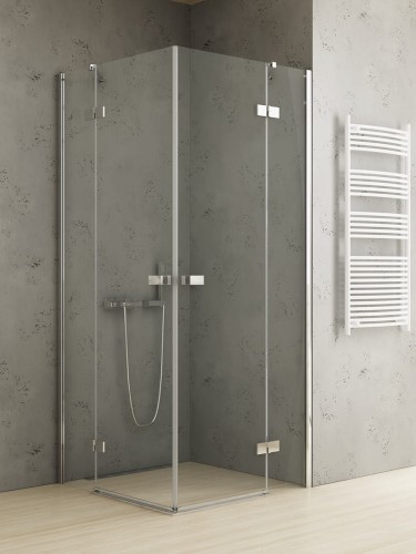 New Trendy Kabina Reflexa 2D Prostokątna  80X100X200 Czyste 6mm Active Shield 2 0  EXK-1236 EXK-1243