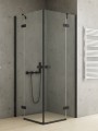 New Trendy Nz2 Kabina Reflexa Black 2D Prostokątna  90X110X200 Czyste 6mm Active Shield 2 0  EXK-1336 EXK-1343