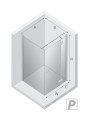 New Trendy Nz2 Kabina Reflexa Black 1D Kwadratowa P 80X80X200 Czyste 6mm Active Shield 2 0  EXK-1335 EXK-0295