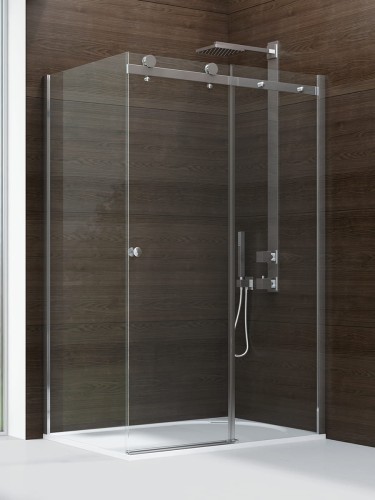 New Trendy Kabina Diora 1D Prostokątna U 140X80X200 Czyste 6mm Active Shield 2 0  EXK-1317 EXK-1305