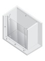 New Trendy Drzwi Wnękowe New Renoma 2D  230X195 Czyste 6mm Active Shield 2 0  D-0101A D-0102A
