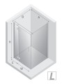 New Trendy Nz4 Kabina New Renoma 1D Prostokątna L 110X90X195 Czyste 6mm Active Shield 2 0  Wsp  Równoległy D-0374A D-0084B-WP