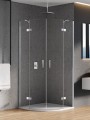 New Trendy Kabina New Merana 2D Półokrągła  80X80X195 Czyste 6mm Active Shield 2 0  K-0330