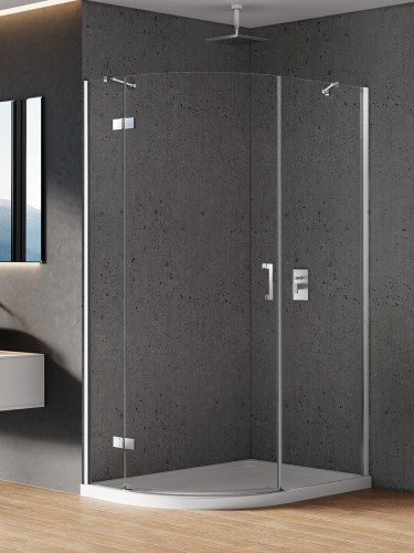 New Trendy Nz2 Kabina New Merana 1D Asymetryczna P 120X85X195 Czyste 6mm Active Shield 2 0  K-0336