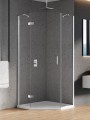 New Trendy Kabina New Azura 1D Pięciokątna L 80X80X195 Czyste 6mm Active Shield 2 0  K-0559