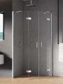 New Trendy Kabina New Azura 2D Pięciokątna  100X80X195 Czyste 6mm Active Shield 2 0  K-0663