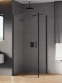 New Trendy Nz2 Kabina New Renoma Black 1D Prostokątna L 120X100X195 Czyste 6mm Active Shield 2 0  D-0207A D-0112B