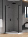 New Trendy Kabina New Azura Black 1D Pięciokątna L 80X80X195 Czyste 6mm Active Shield 2 0  K-0665